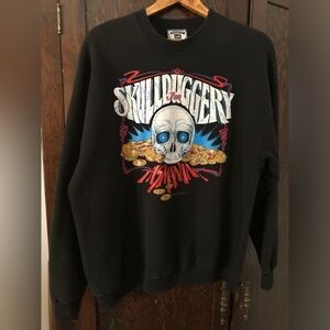 Vintage 90's Skullduggery Inn Crewneck Sweatshirt